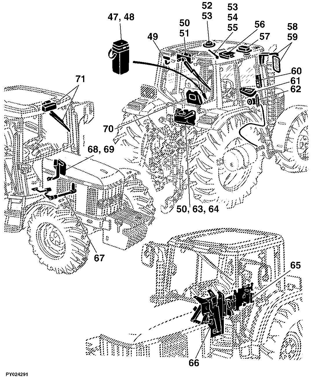92 OPERATORS STATION, CONTROLS, ACCESSORIES