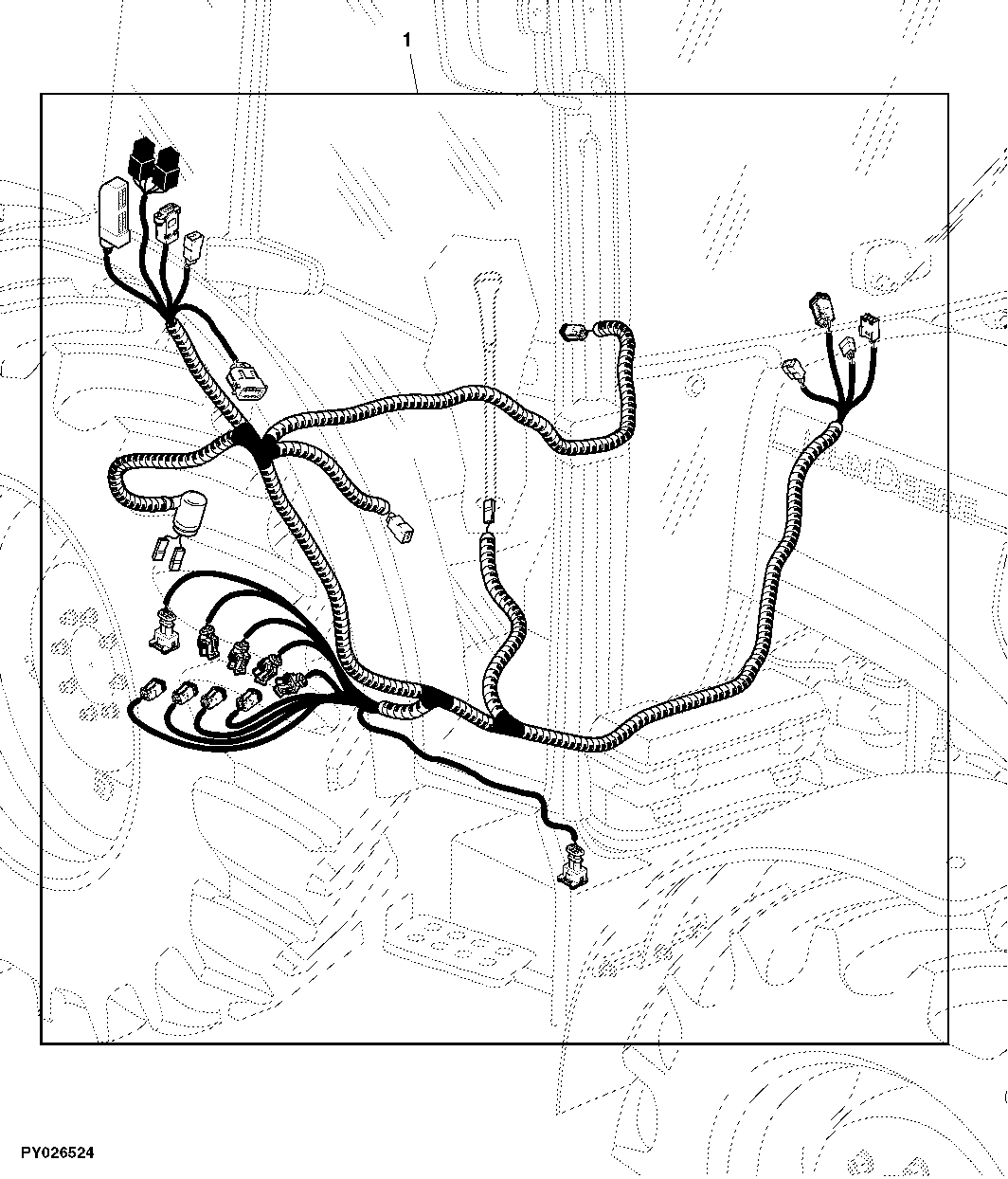 REVERSER WIRING HARNESS