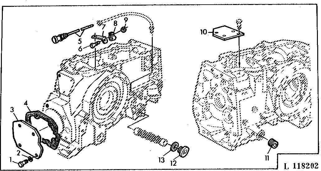 TRANSMISSION CASE (SYNCHRONIZED TRANSMISSION)