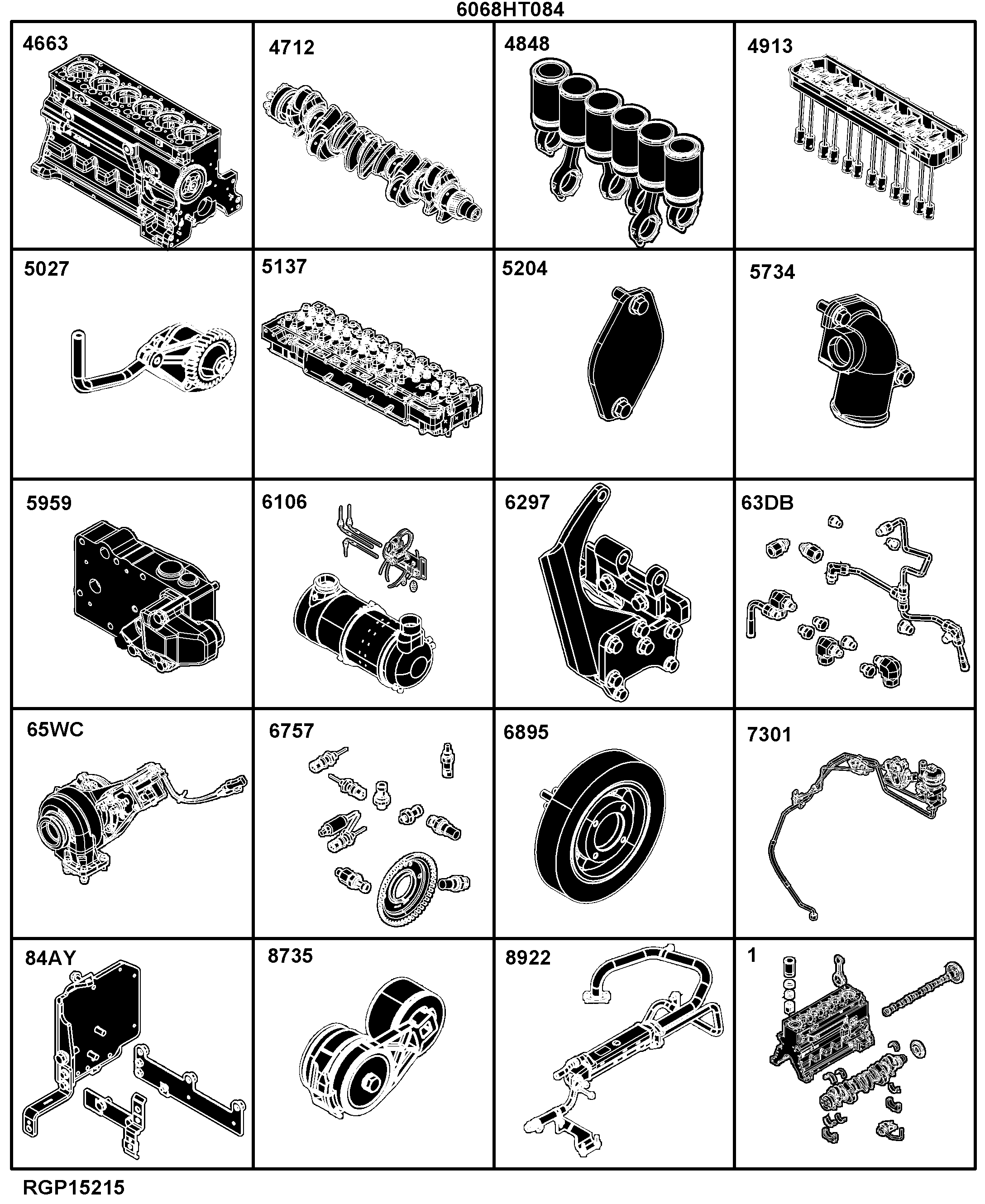 4 Engine 6068HT084-RE539849