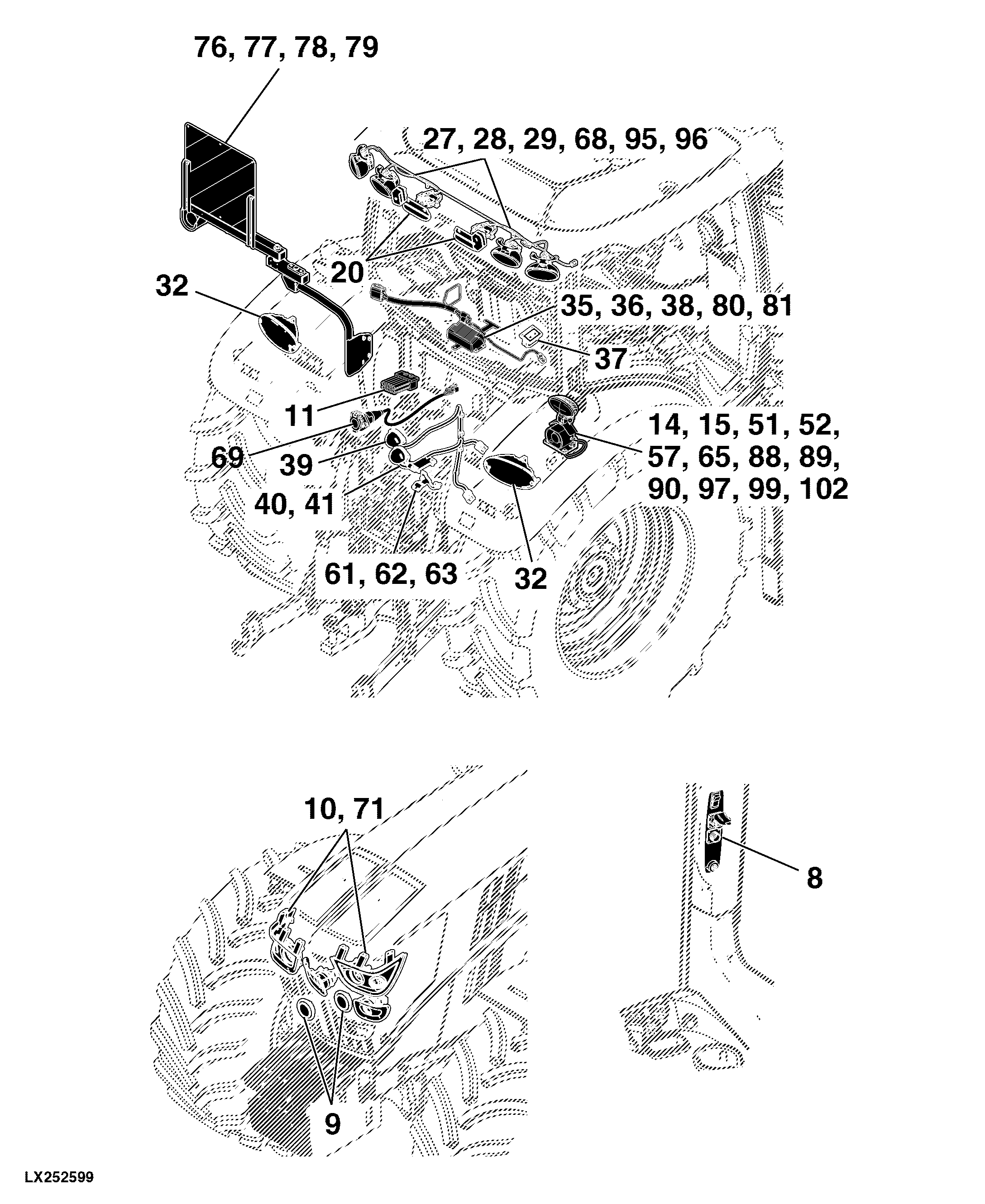 41 Electrical Components, Basic Equipment W/O Wiring Harnesses