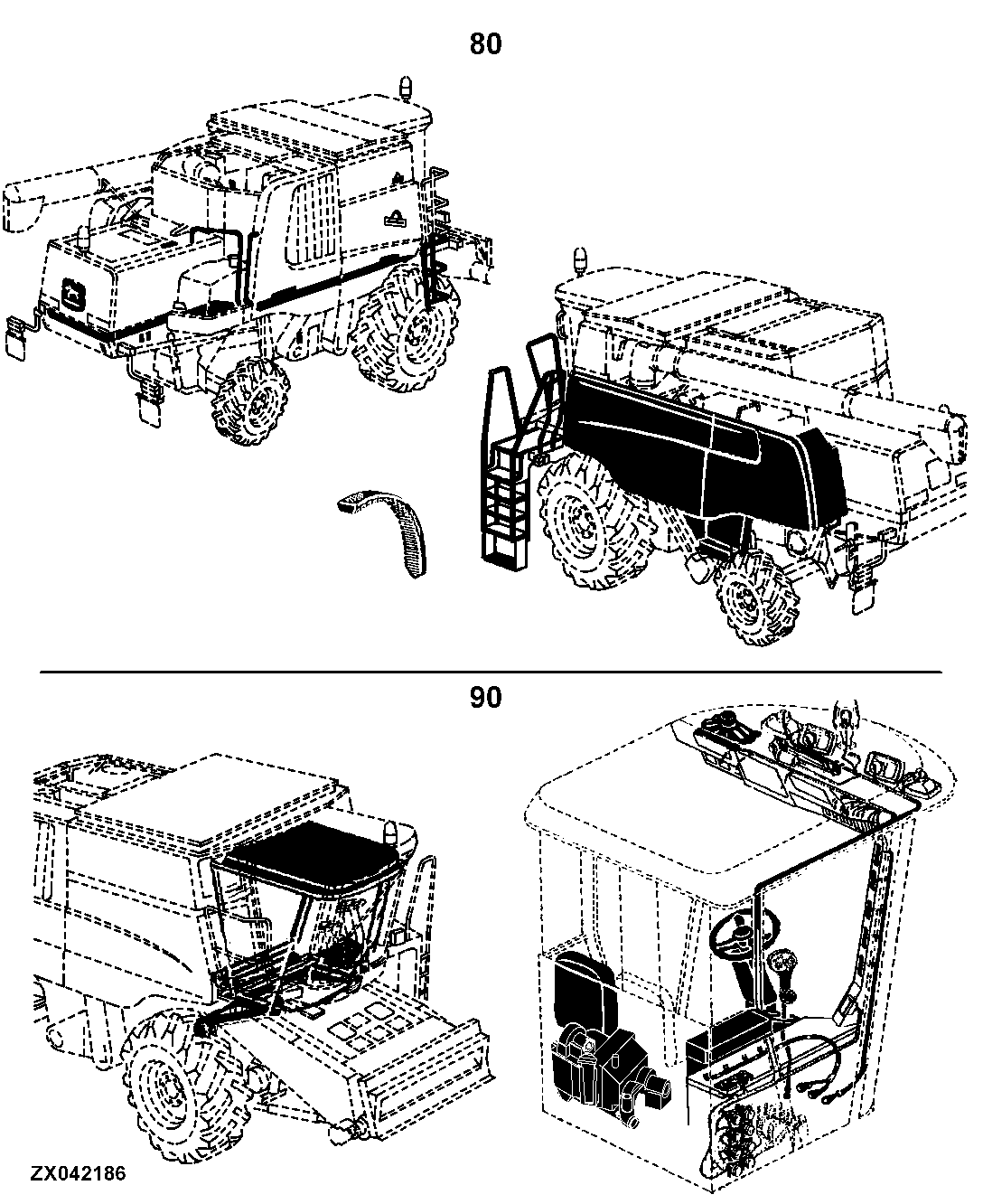 9780CTS, 9780i CTS Combines (S.N. 072800- )Worldwide Edition