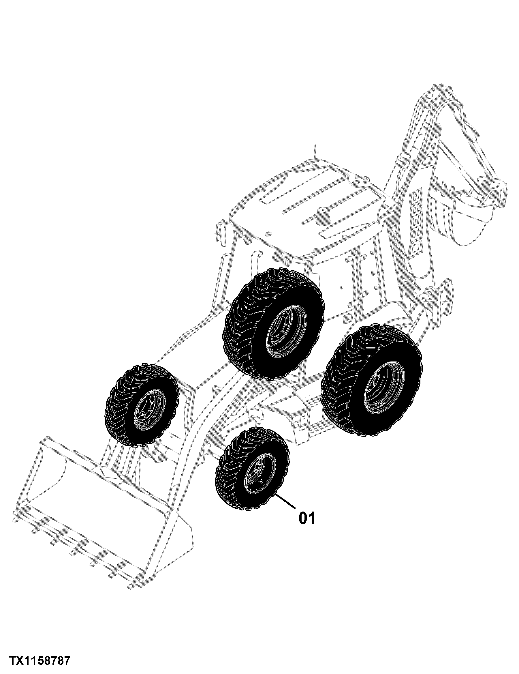 310K Backhoe Loader (Engine 4045TT096, 4045TBZ01)(PIN: 1BZ310KX_ _C000001- )