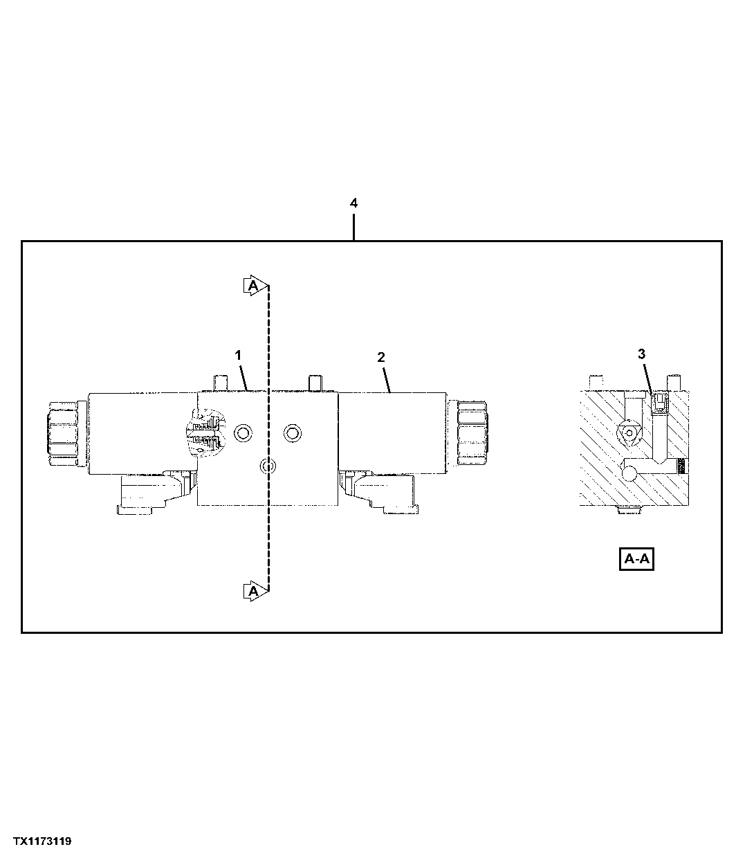 Travel Direction Solenoid - Hydrostatic Pump