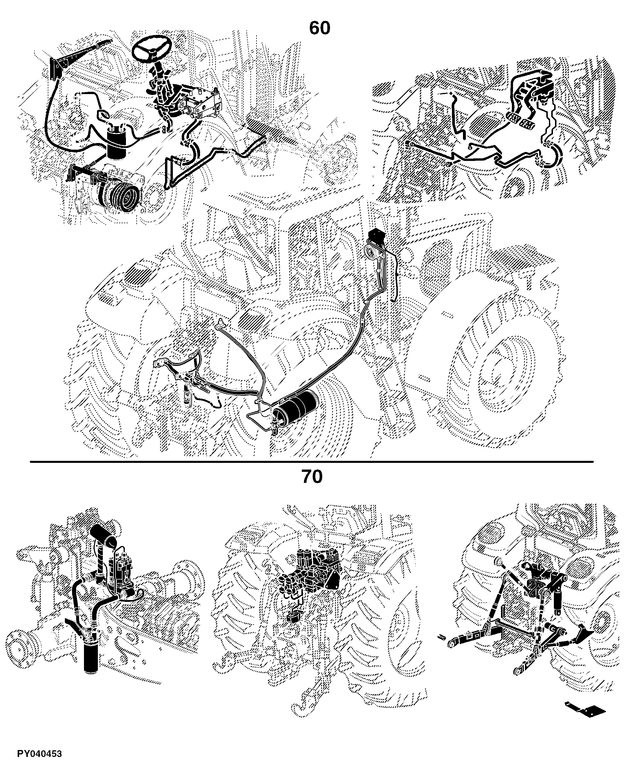 2104 Tractor (Engine 6068HYH07) (China Edition)