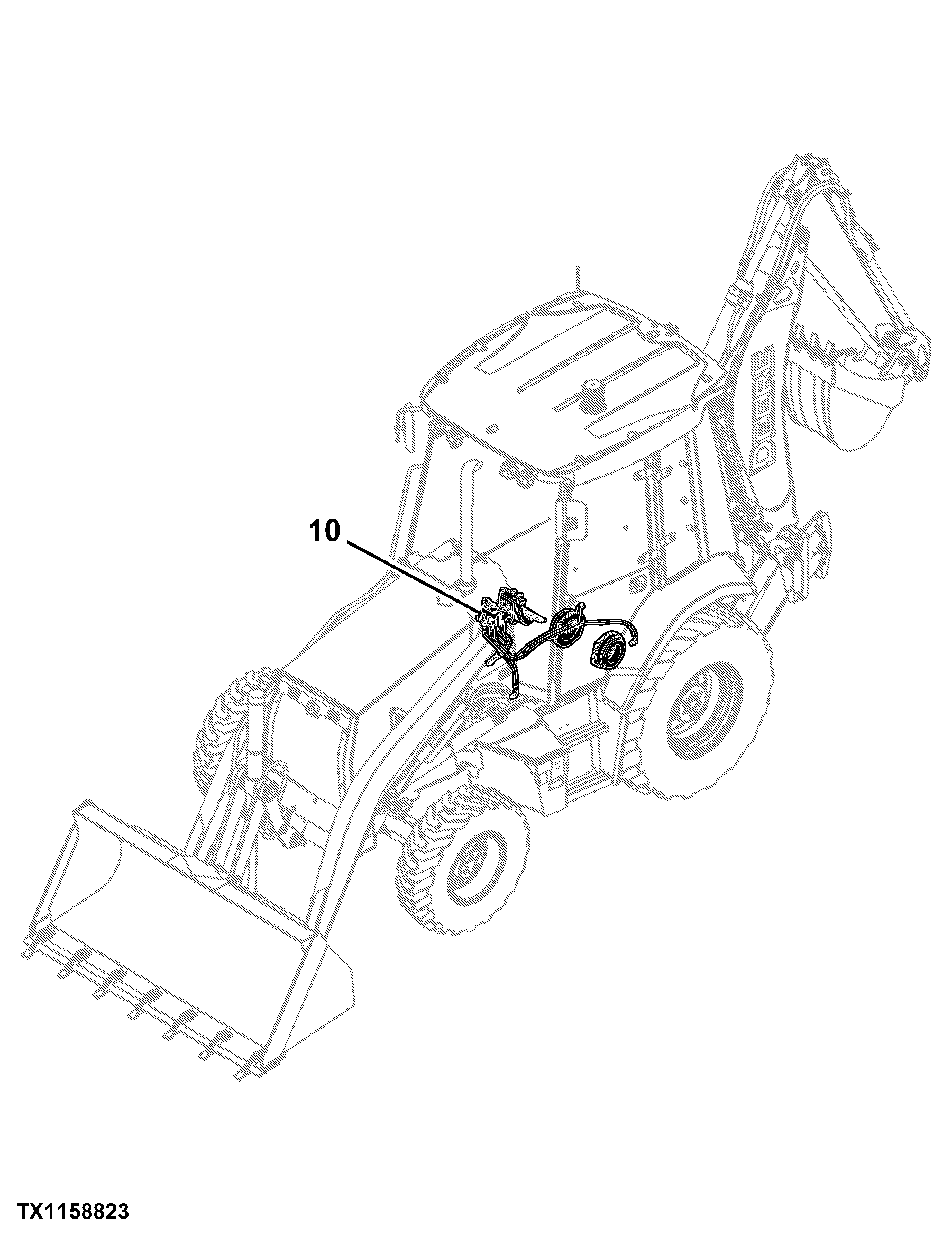 310K Backhoe Loader (Engine 4045TT096, 4045TBZ01)(PIN: 1BZ310KX_ _C000001- )