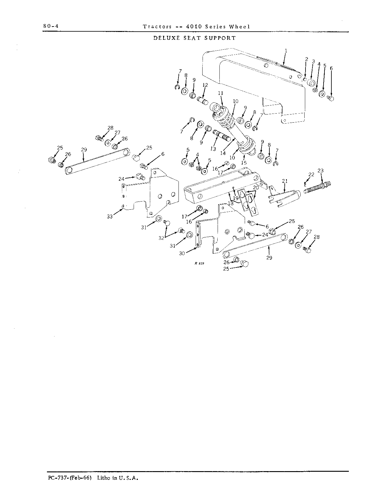 Deluxe seat support