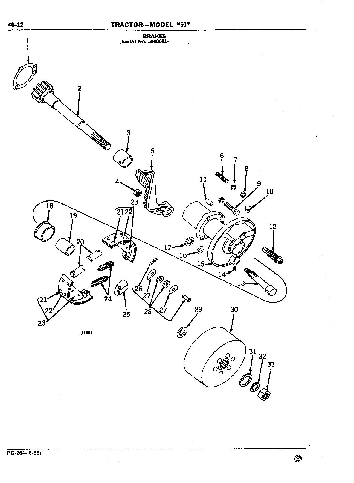 Section 40 - Transmission, Differential, Final Drives, Power Shaft, and Brakes (Continued)