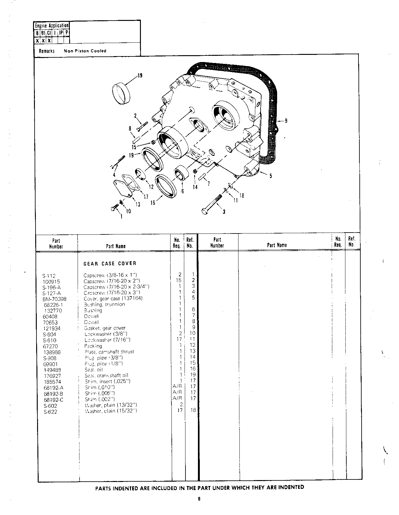 Section 20 - Cummins Engine Cover Plate (Continued)