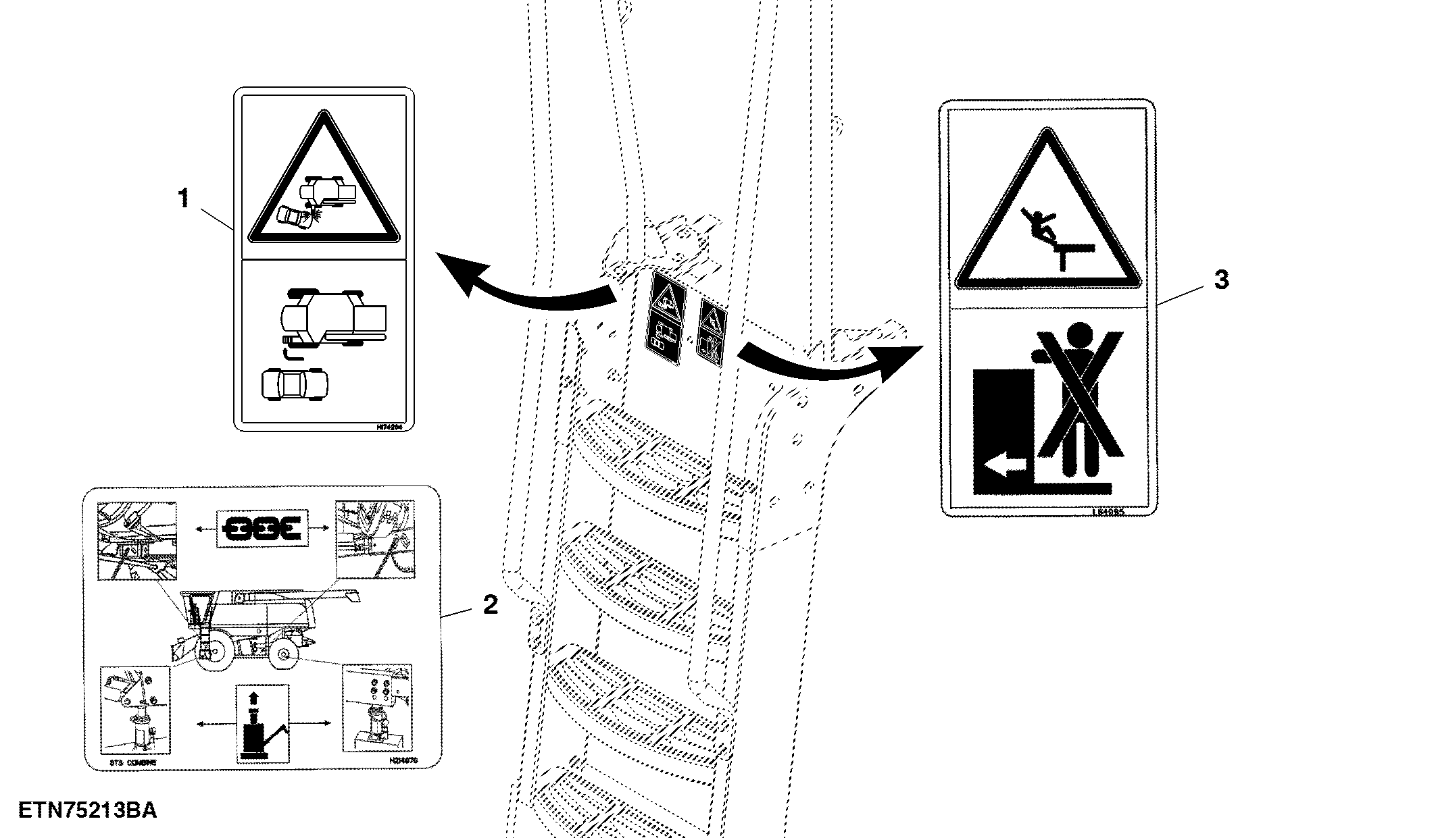 Ladder Label, Text Free