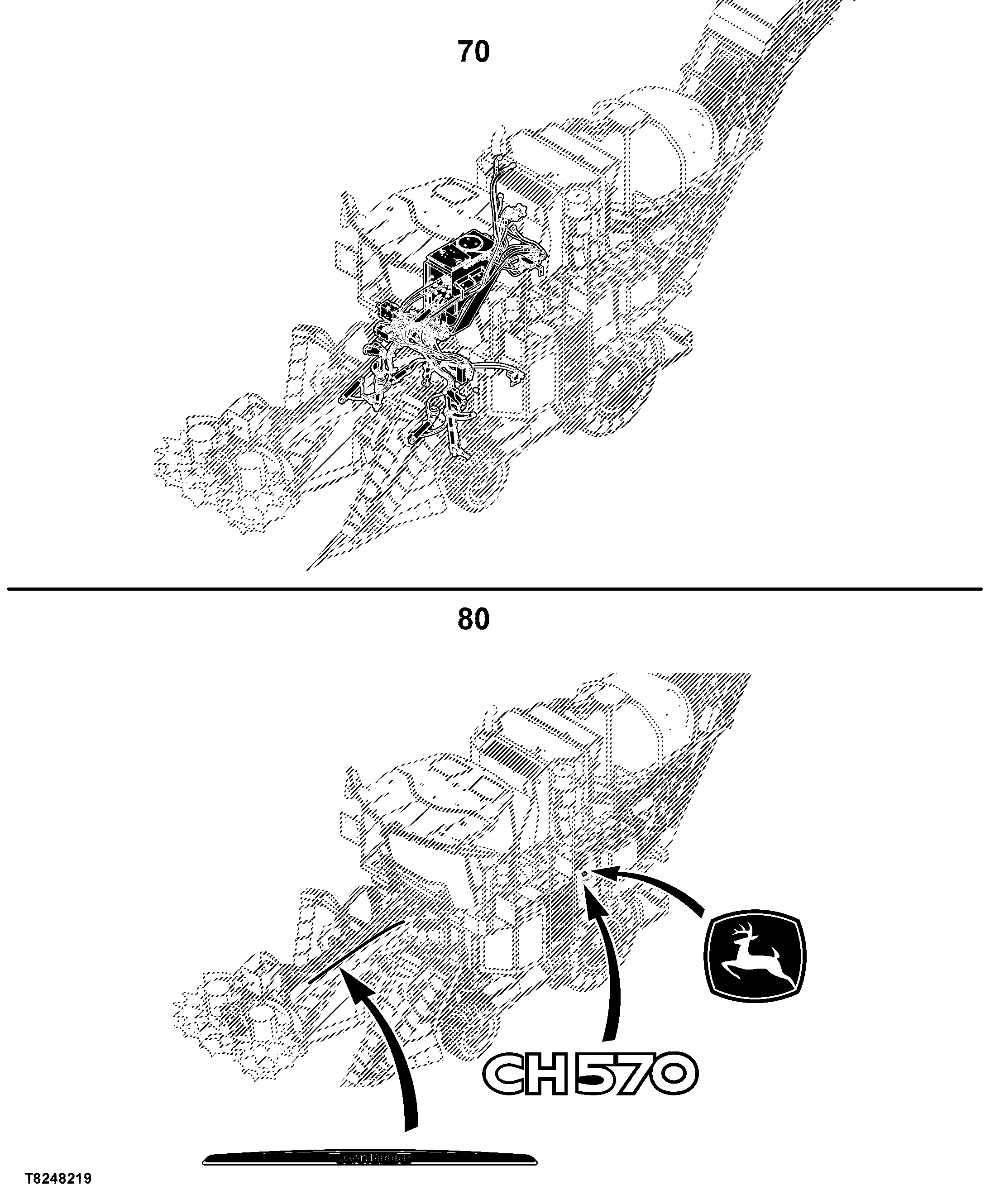 CH570 (Wheel) Sugarcane Harvester (S.N. -160455)(North America Edition)