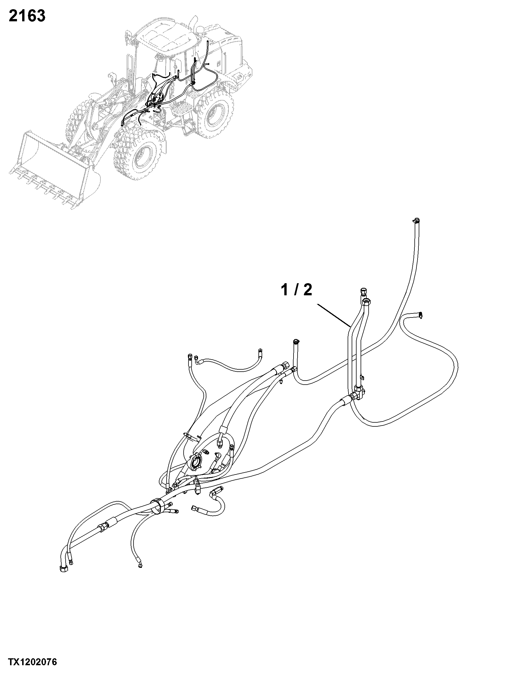 2163 Hydraulic Lines and Hoses