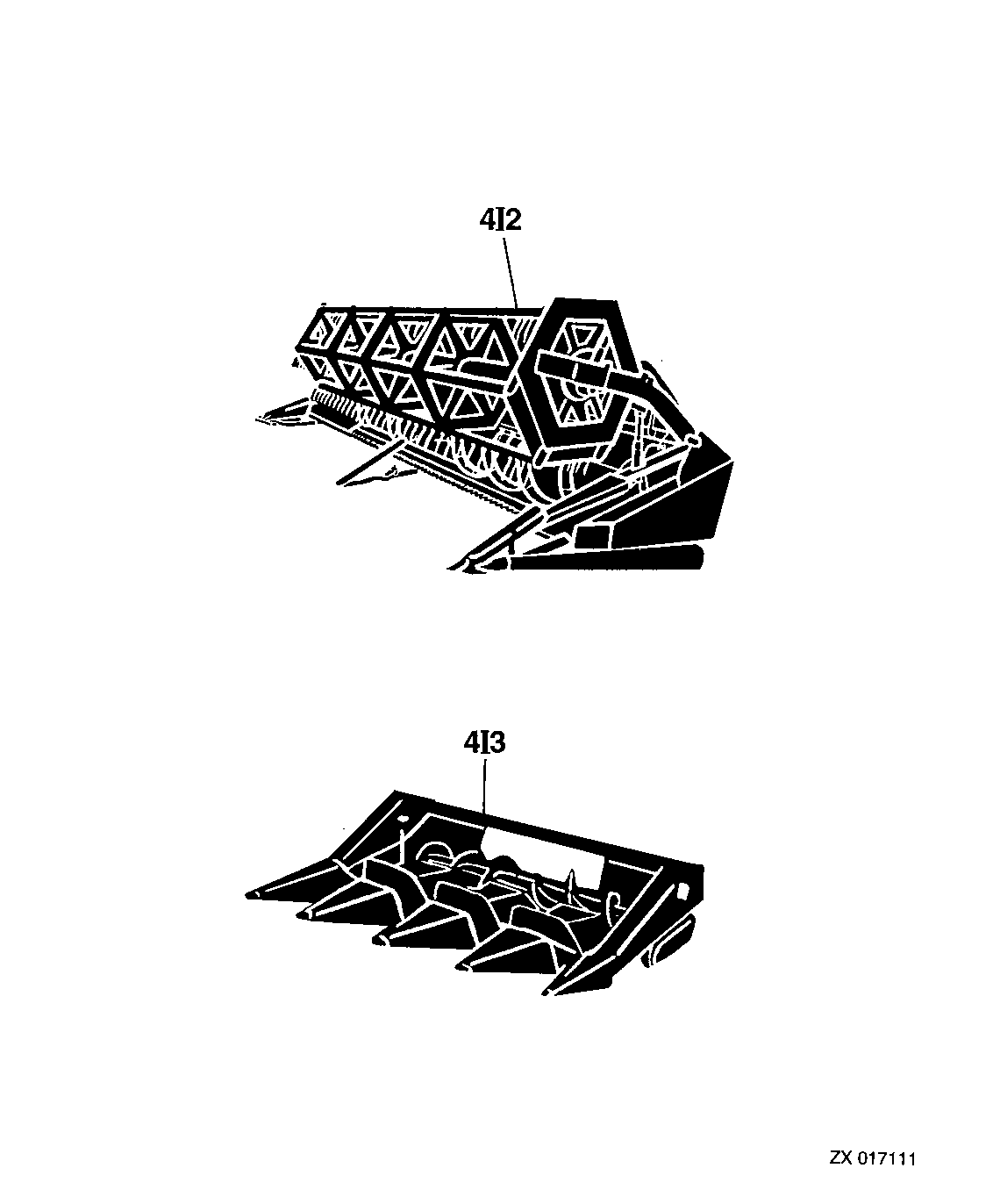 100 CUTTING PLATFORM-CORN HEAD