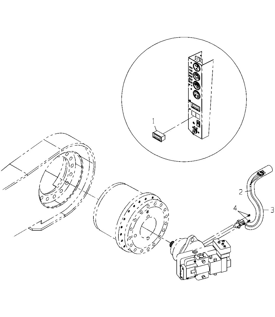 FIELD KIT, SPEEDOMETER GP {TRACK}