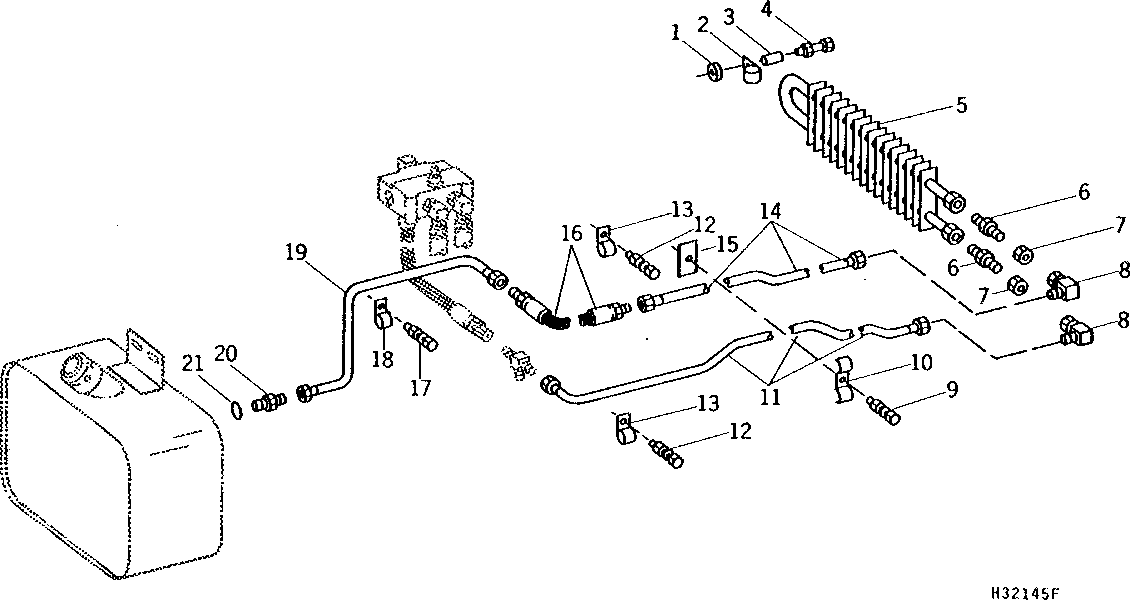 Oil Cooler Lines and Hose, Automatic Header Height Control and Dial-A-Matic Header Height Control