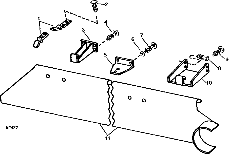 FEEDER HOUSE RIGHT-HAND SHIELD (SIDEHILL) (CONVEYOR TYPE)