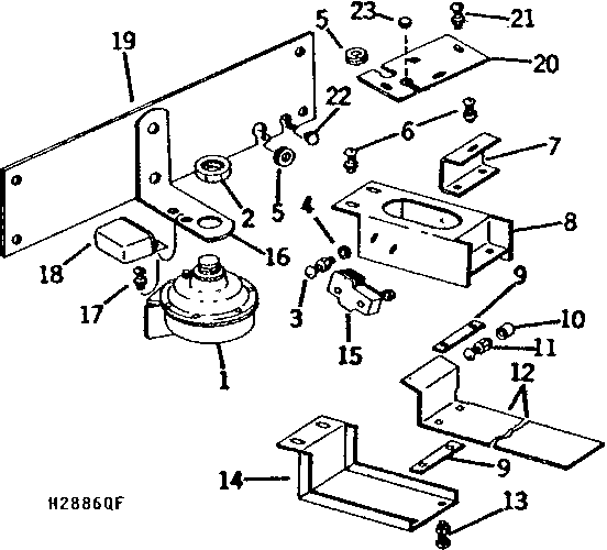 STRAW WALKER PLUGGING SENSING UNIT AND SIGNAL HORN