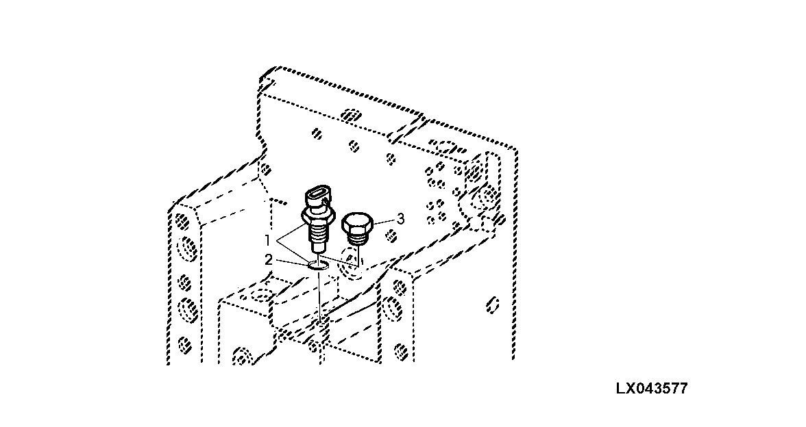 SENDING UNIT, PTO SPEED METER