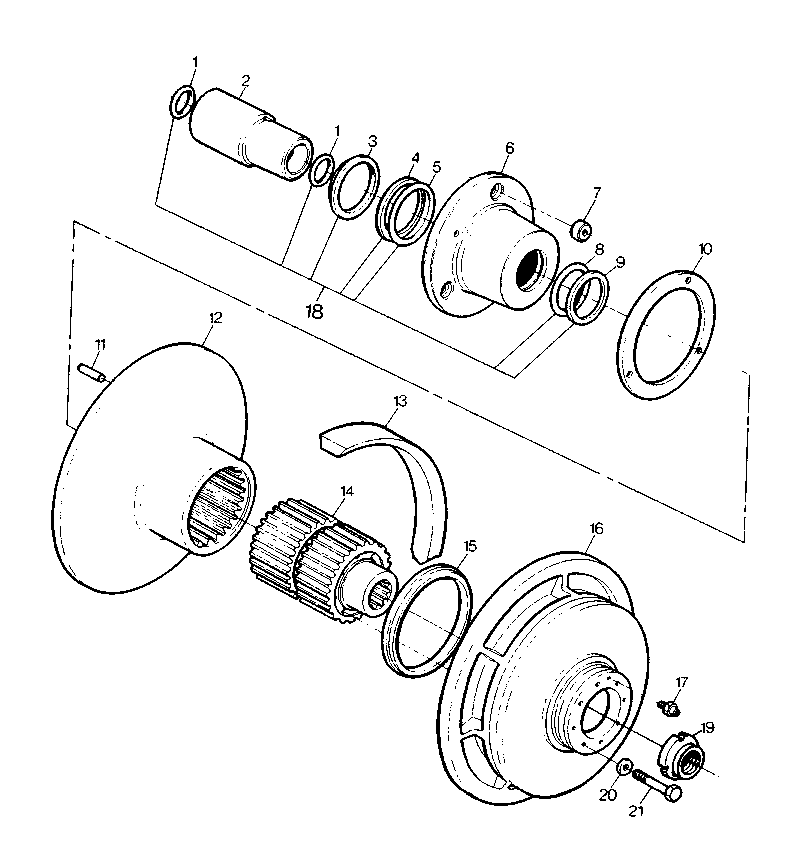 VARIABLES CYLINDER SHAVES WITH POSI-TORQ - CYLINDER PULLEY