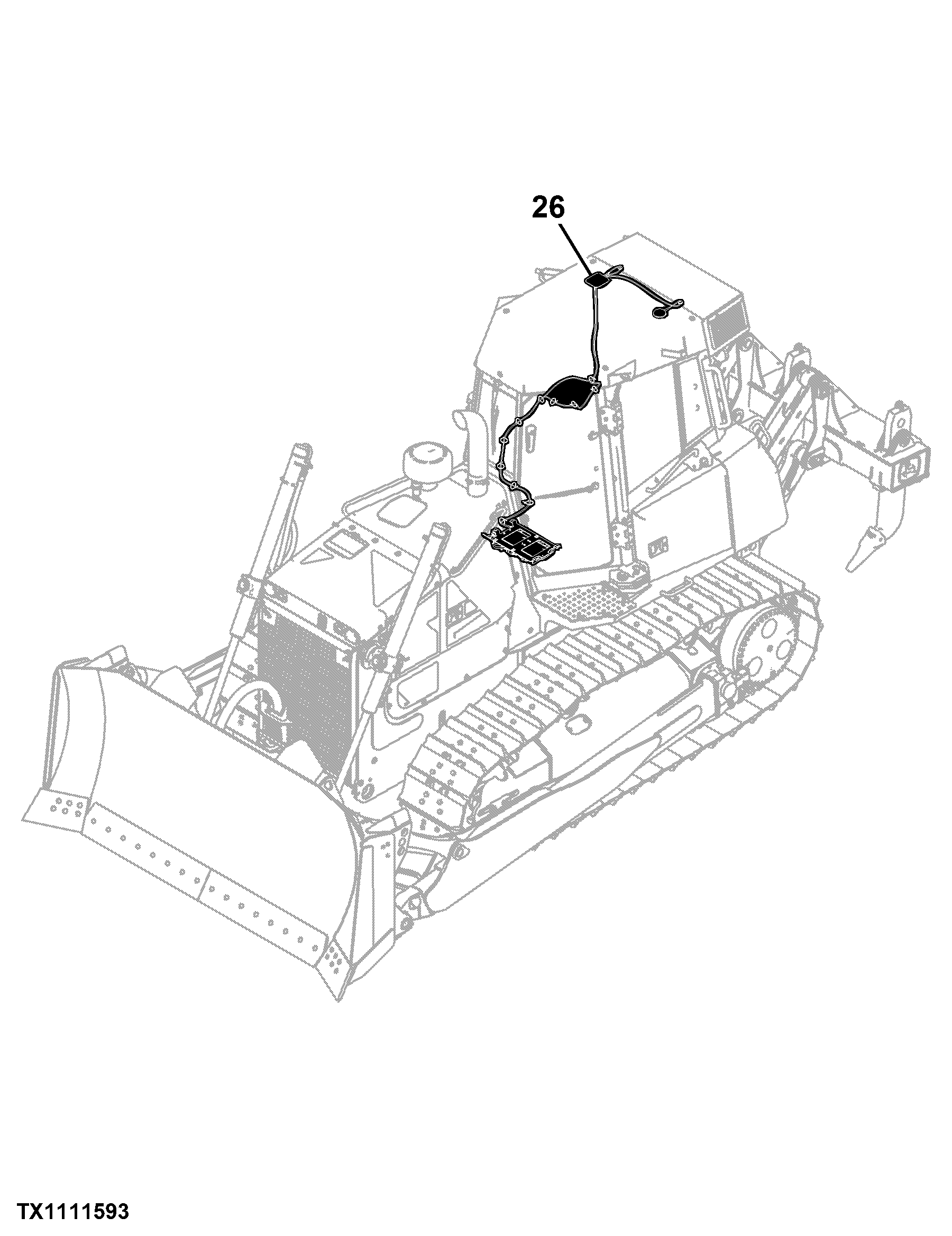 850K Crawler Dozer (PIN: 1T0850KX_ _E178122 - 271265)