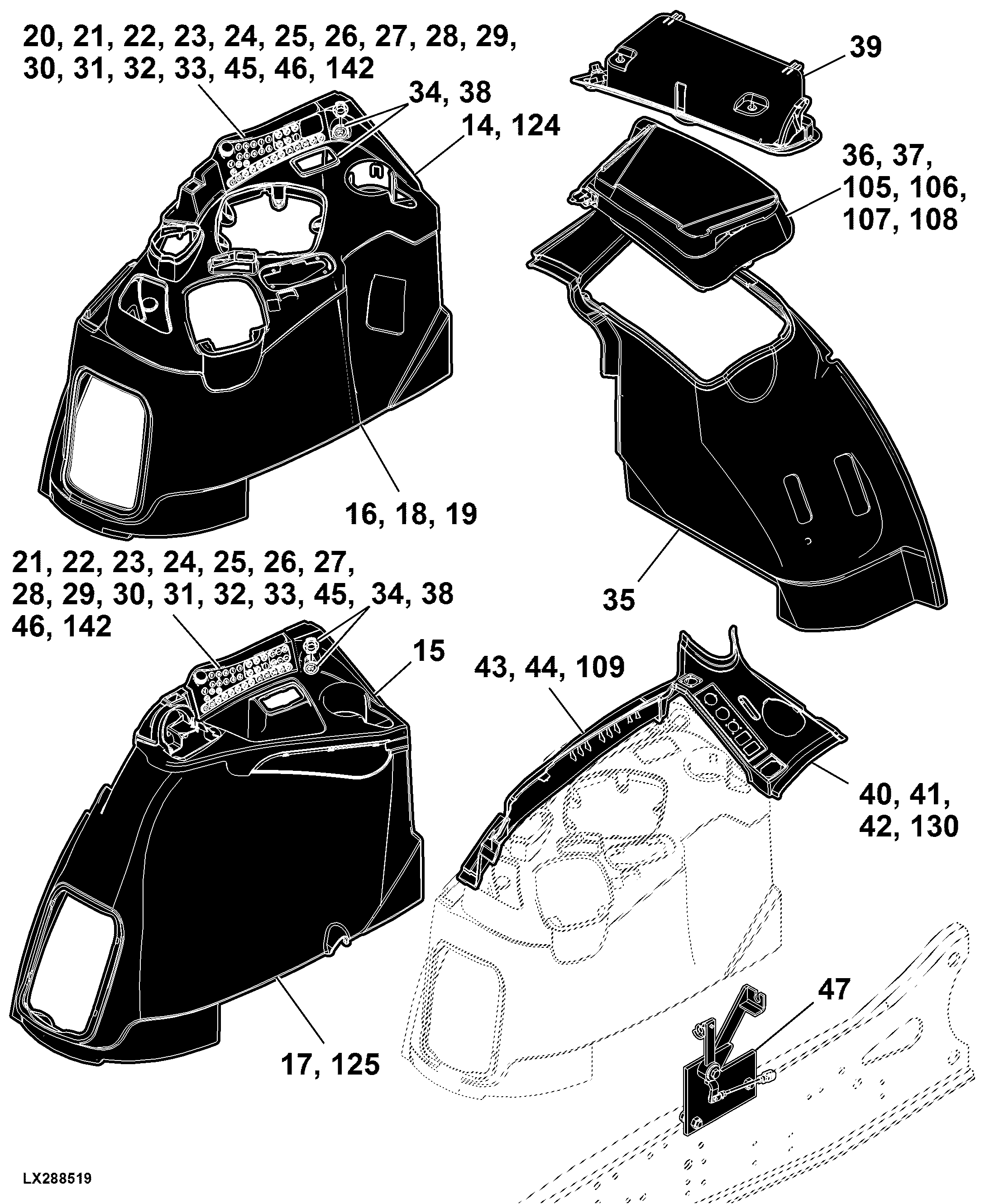 93 Operator’s Station, Controls and Accessories