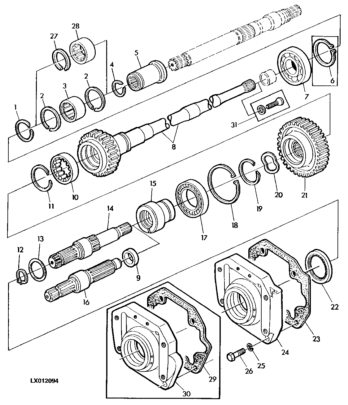 INDEPENDENT PTO 540-1000 RPM (INTERCHANGEABLE)