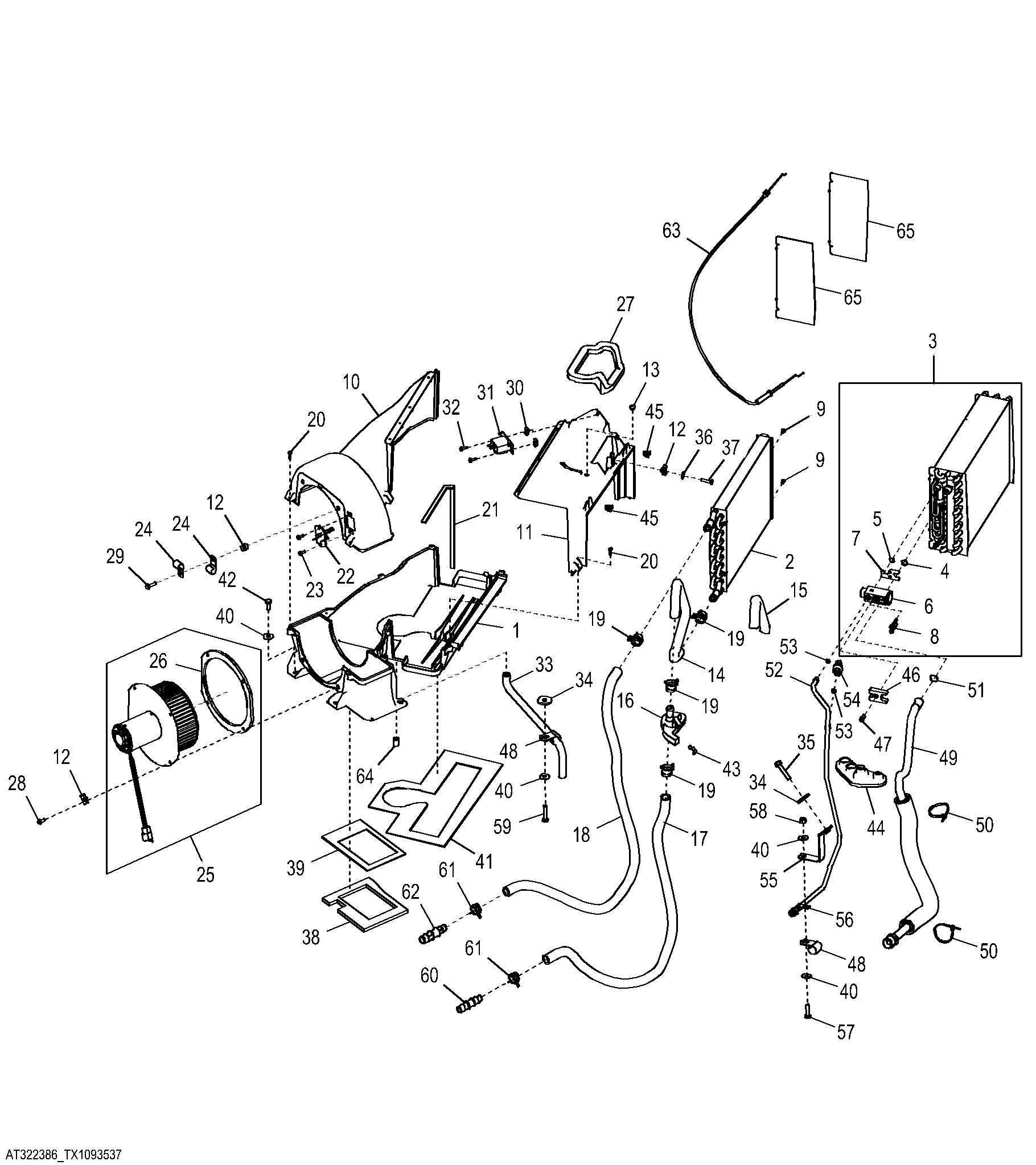 Heater and Air Conditioning with Pressurizer