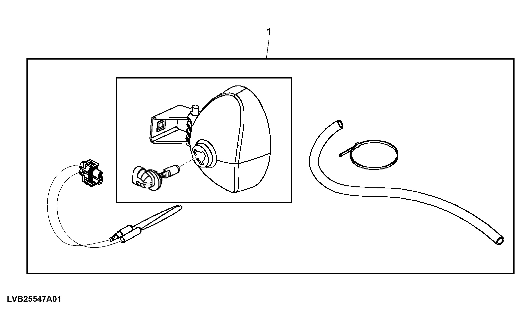 Attachment, Rear Work Light