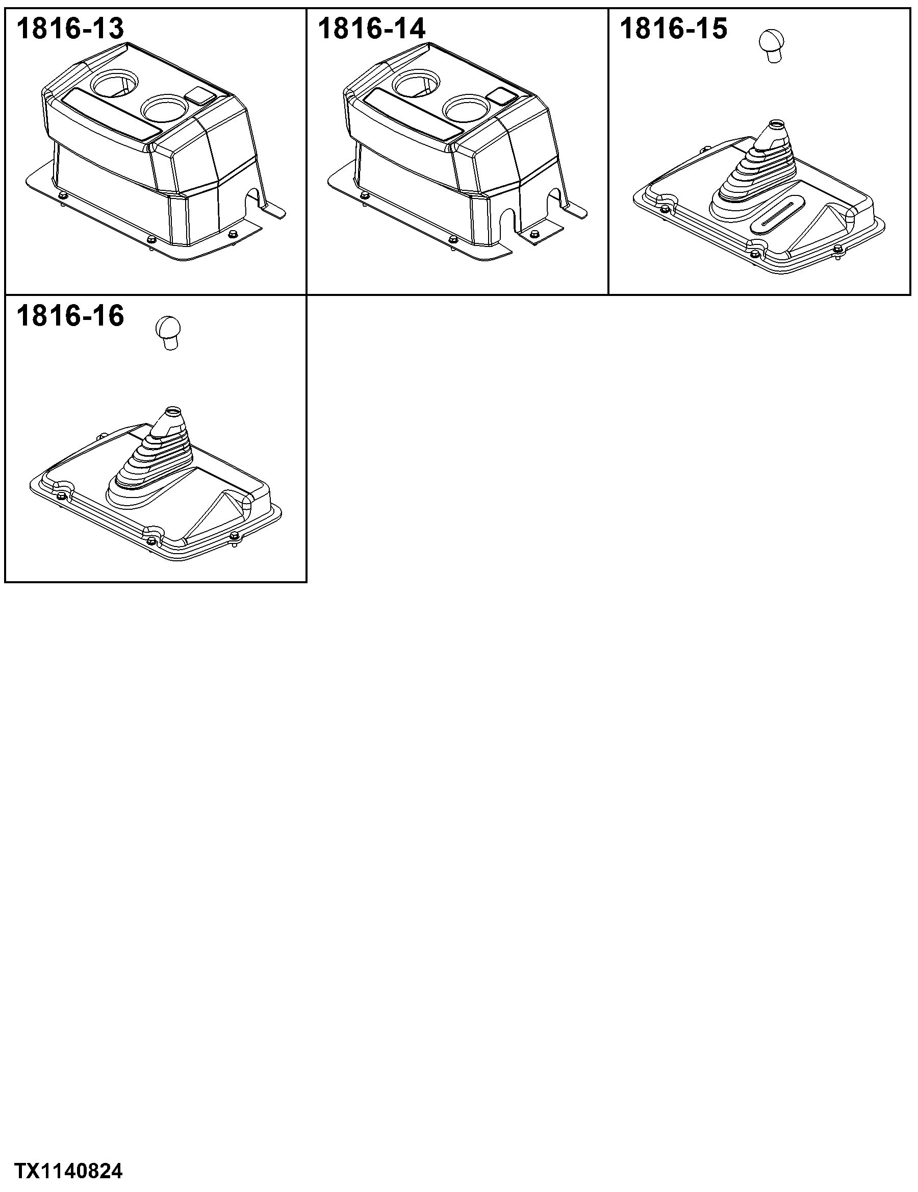 1816 Instrument and Control Mounting Structure
