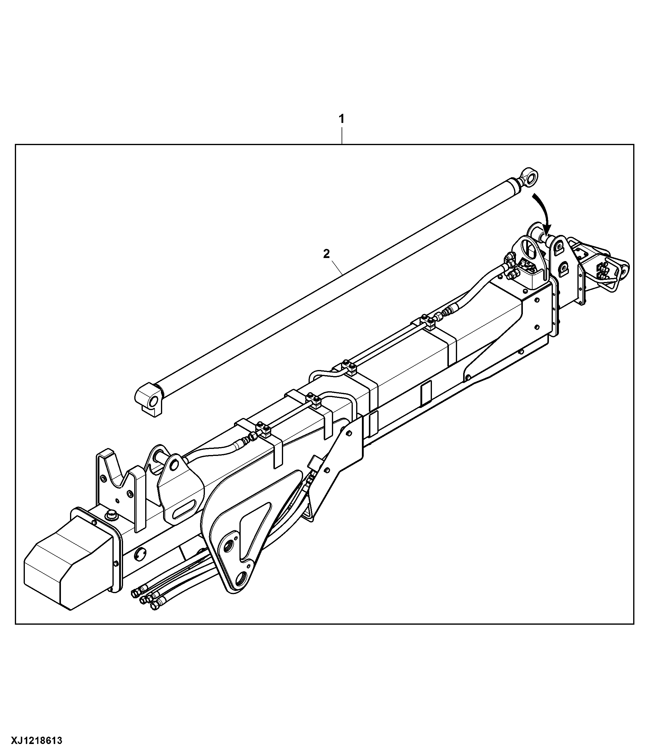 Extension Booms and Cylinders, CF511 / CF511 IBC