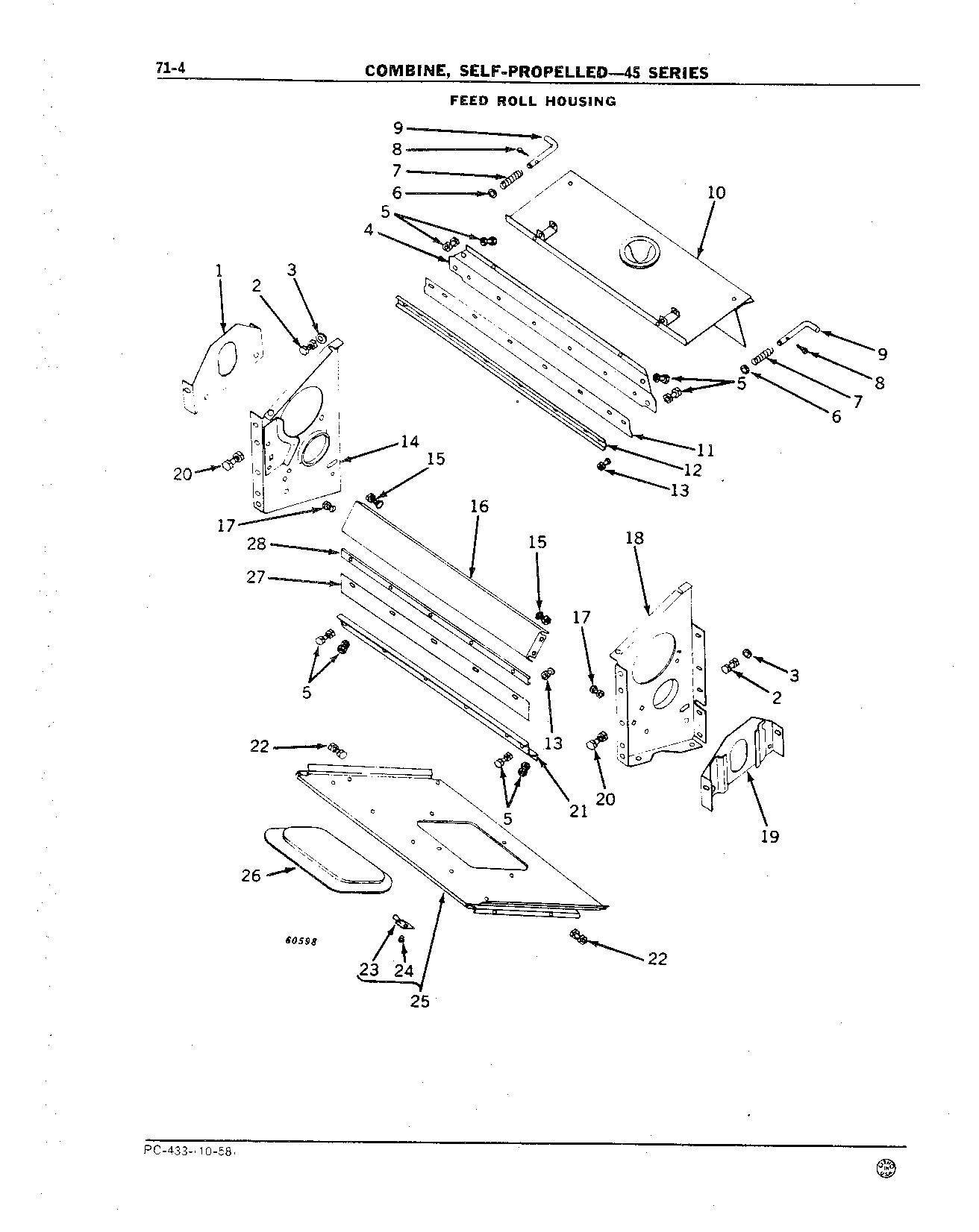 Housings for: Feed Rolls