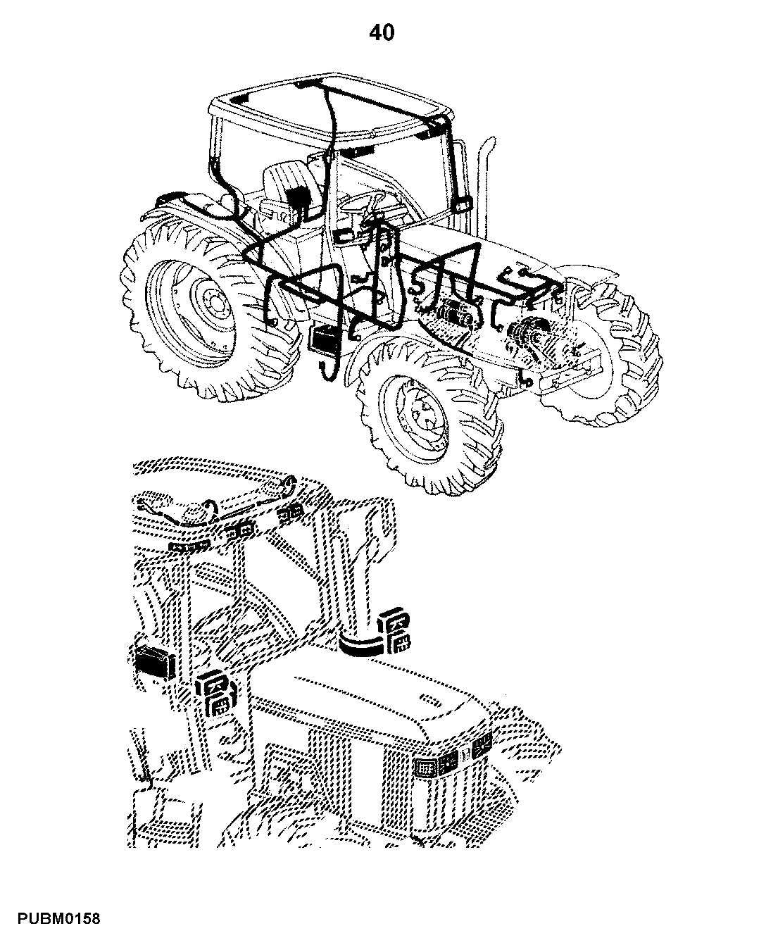 6405 and 6605 Tractors (South American Edition)