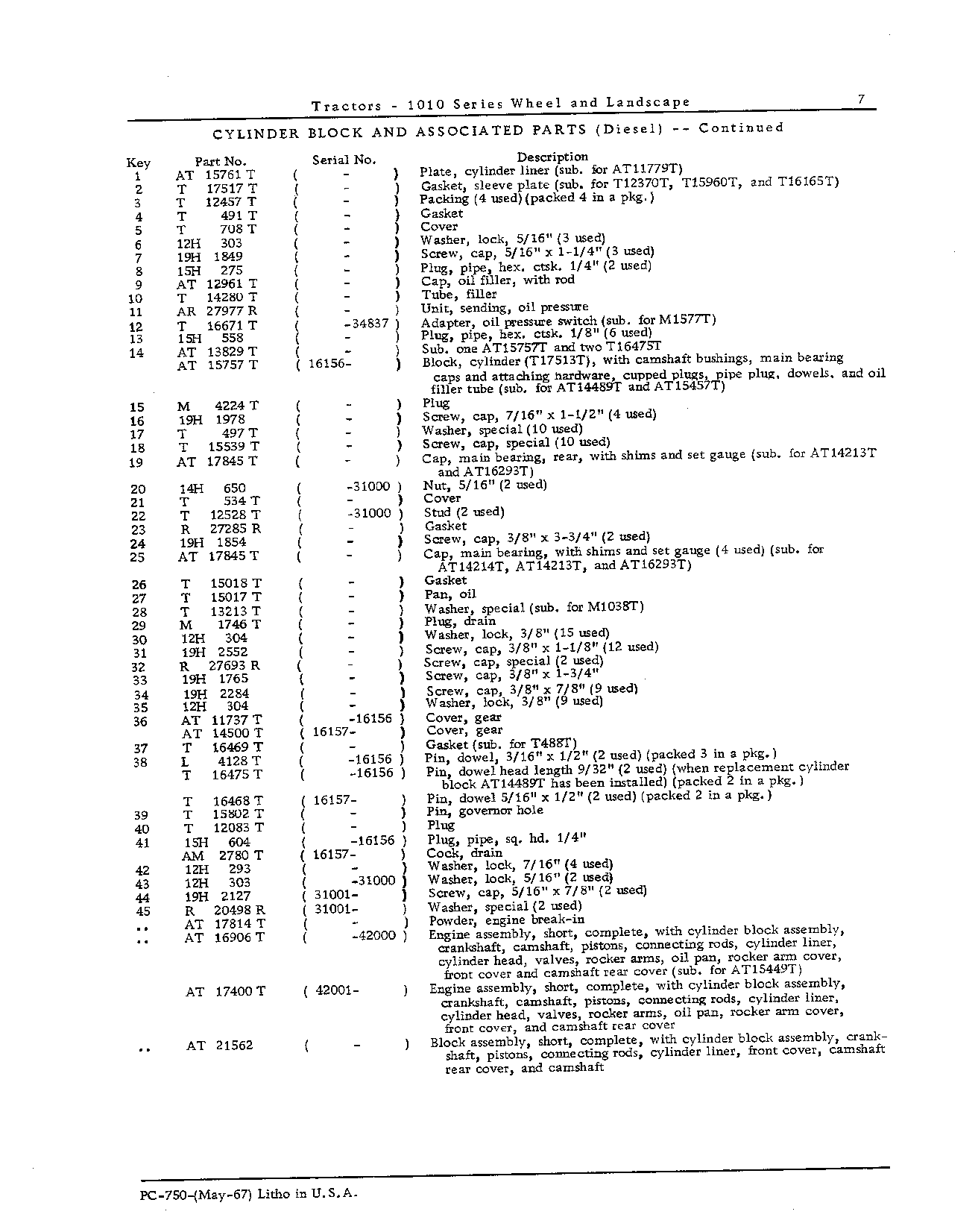 Engine (Continued)
