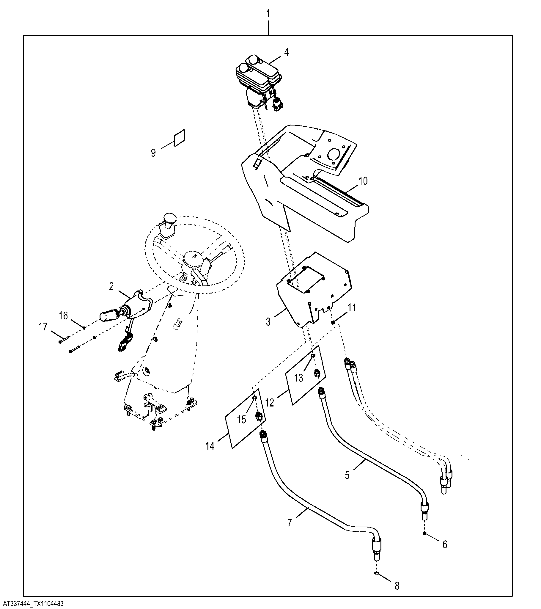 Joystick to 2-Lever Controller Conversion Kit
