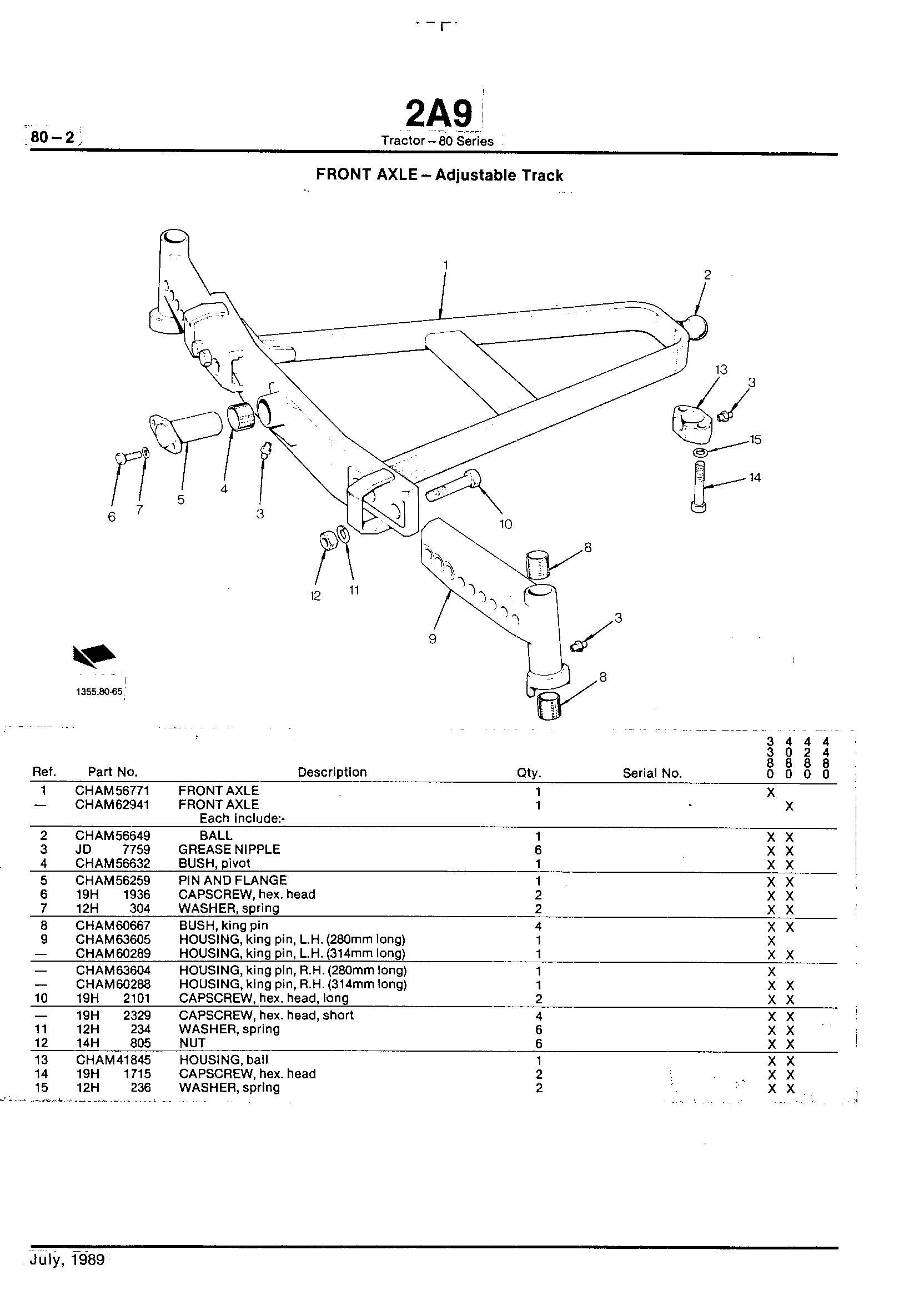 Wheels, Front Axle, Sheet Metal, Misc. Front Axle (Continued)