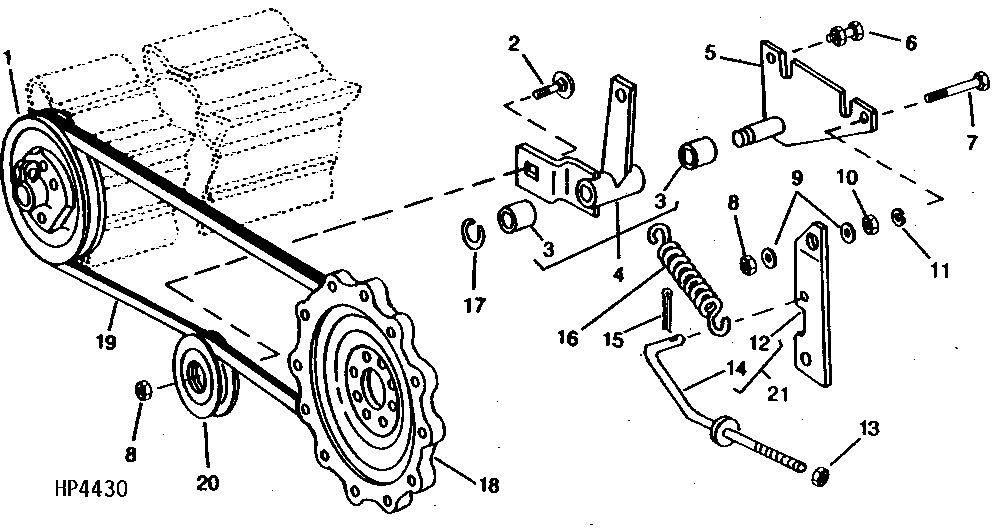 Beater Drive (100 Per Cent Beater Speed) (Corn and Bean) (564101 - )