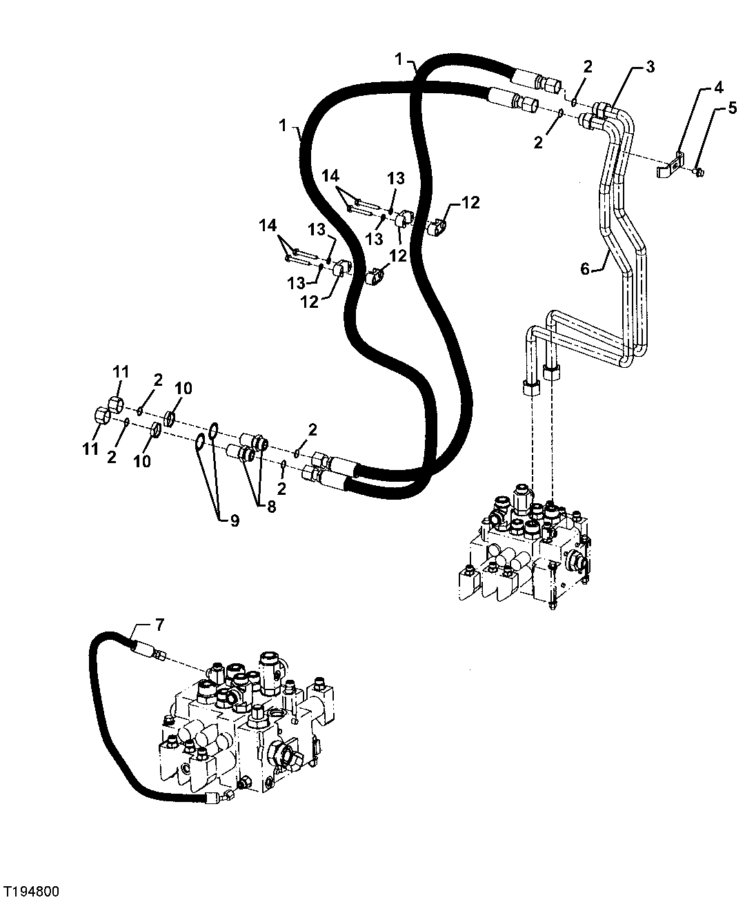 Third Function Auxiliary Hydraulics (Z-Bar) ( - 594432)