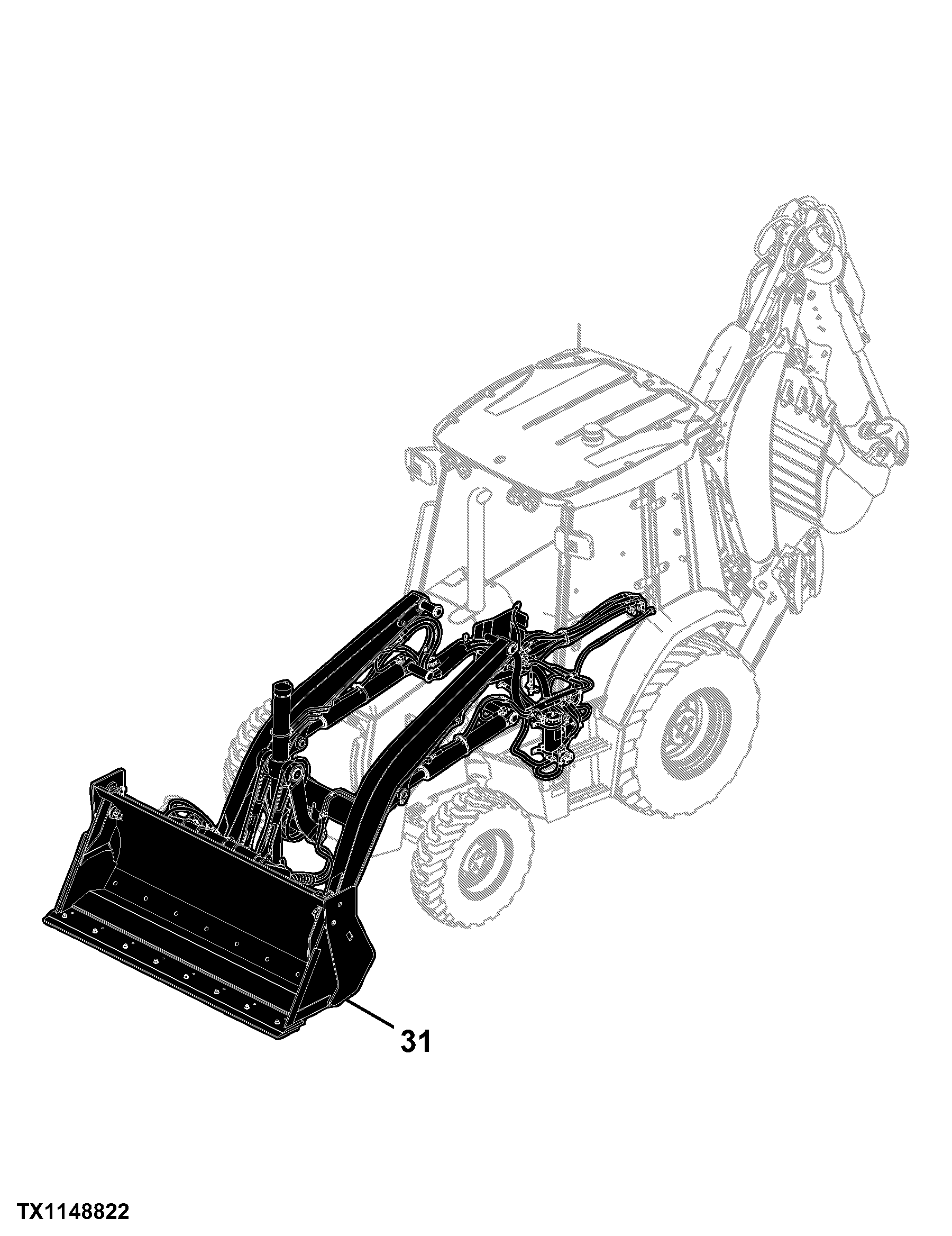 310SK TC (TMC) Backhoe Loader (Engine 4045HT063,4045HT073)(PIN: 1T0310TK_ _E219607 - E270402)