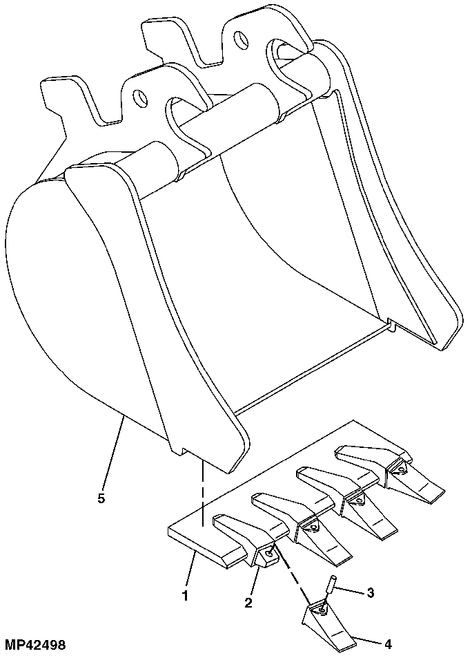 Bucket, 18 in.