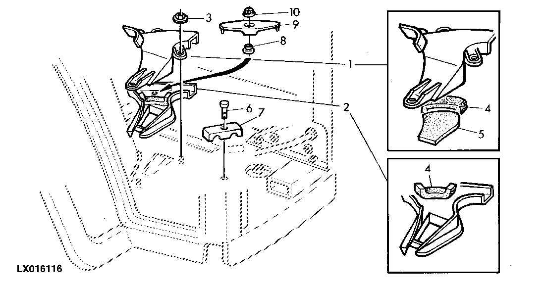 CHANNEL, WIRING HARNESS (LOW PROFILE CAB / LP)