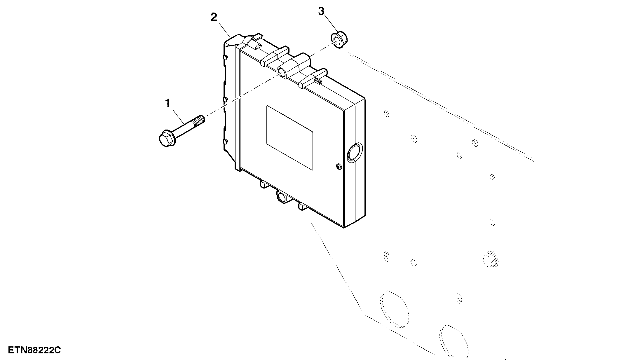 Vehicle Controller, Left Control Unit 2, W / O Self Leveling Shoe