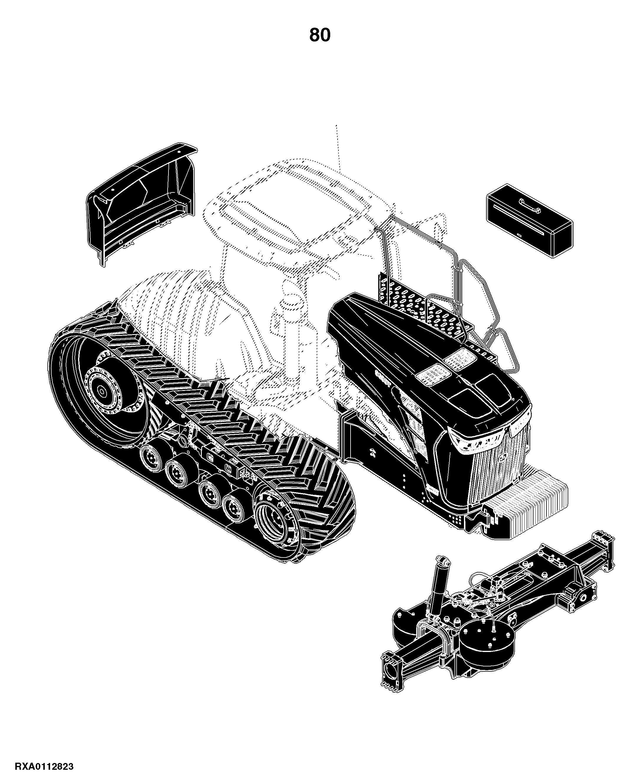 9510RT Tractor (S.N. 900101 - 905999)(Worldwide Edition)