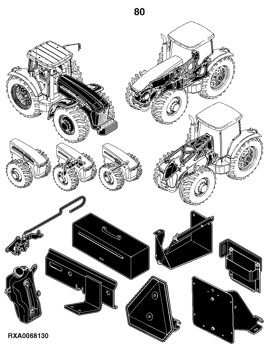 7720, 7820 and 7920 Tractors (Worldwide Edition)