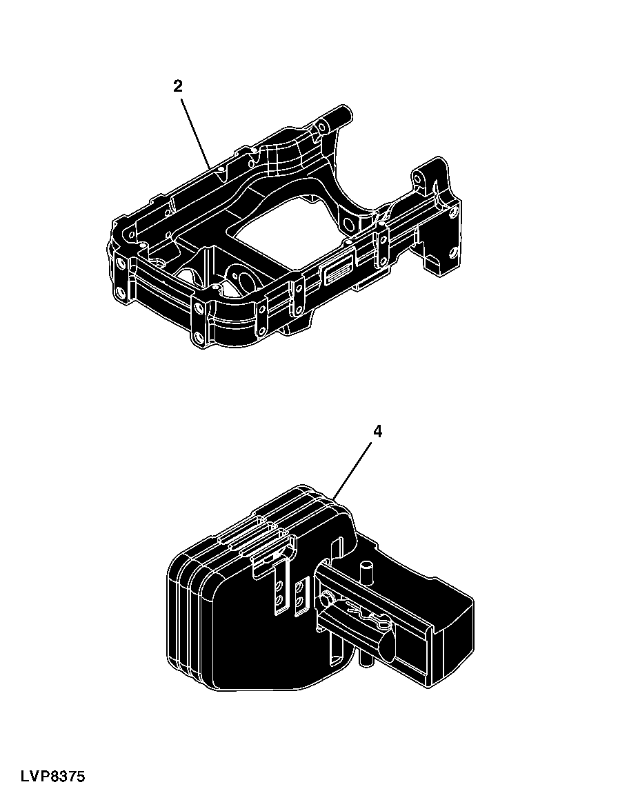 820 FRONT SUPPORT AND WEIGHTS