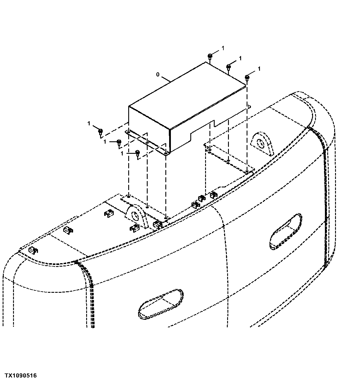 Counterweight Removal Device Cover