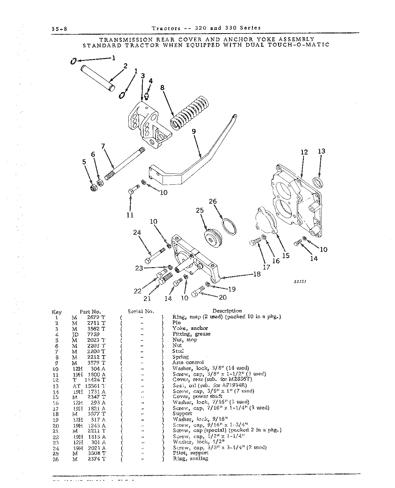 Anchor Yoke Assembly (Continued)
