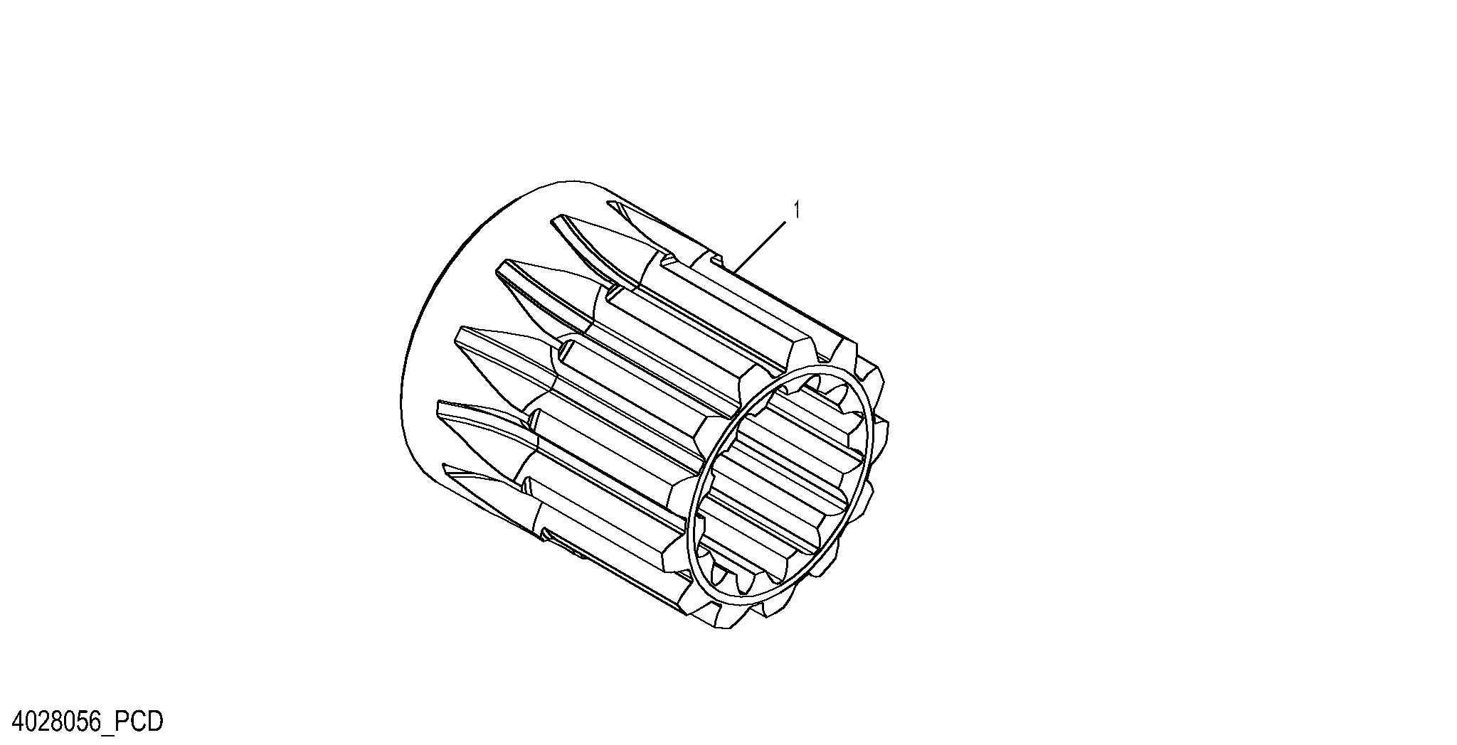 4028056 Adapter Sleeve (SAE C)