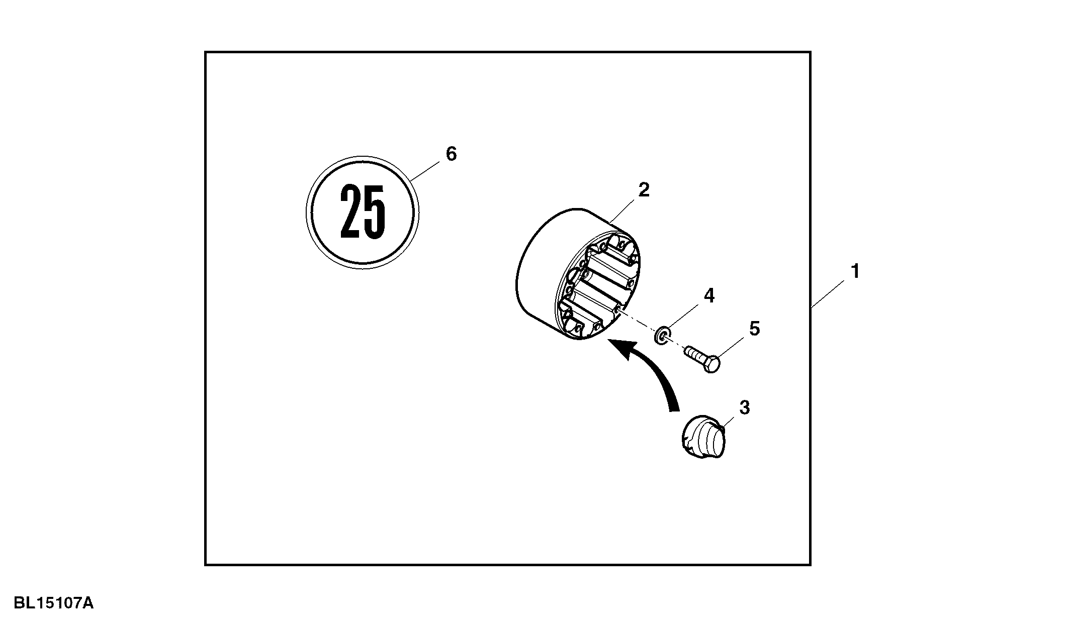 Hub Extension, 219 mm, Front, Tread Adjustment, Attachment