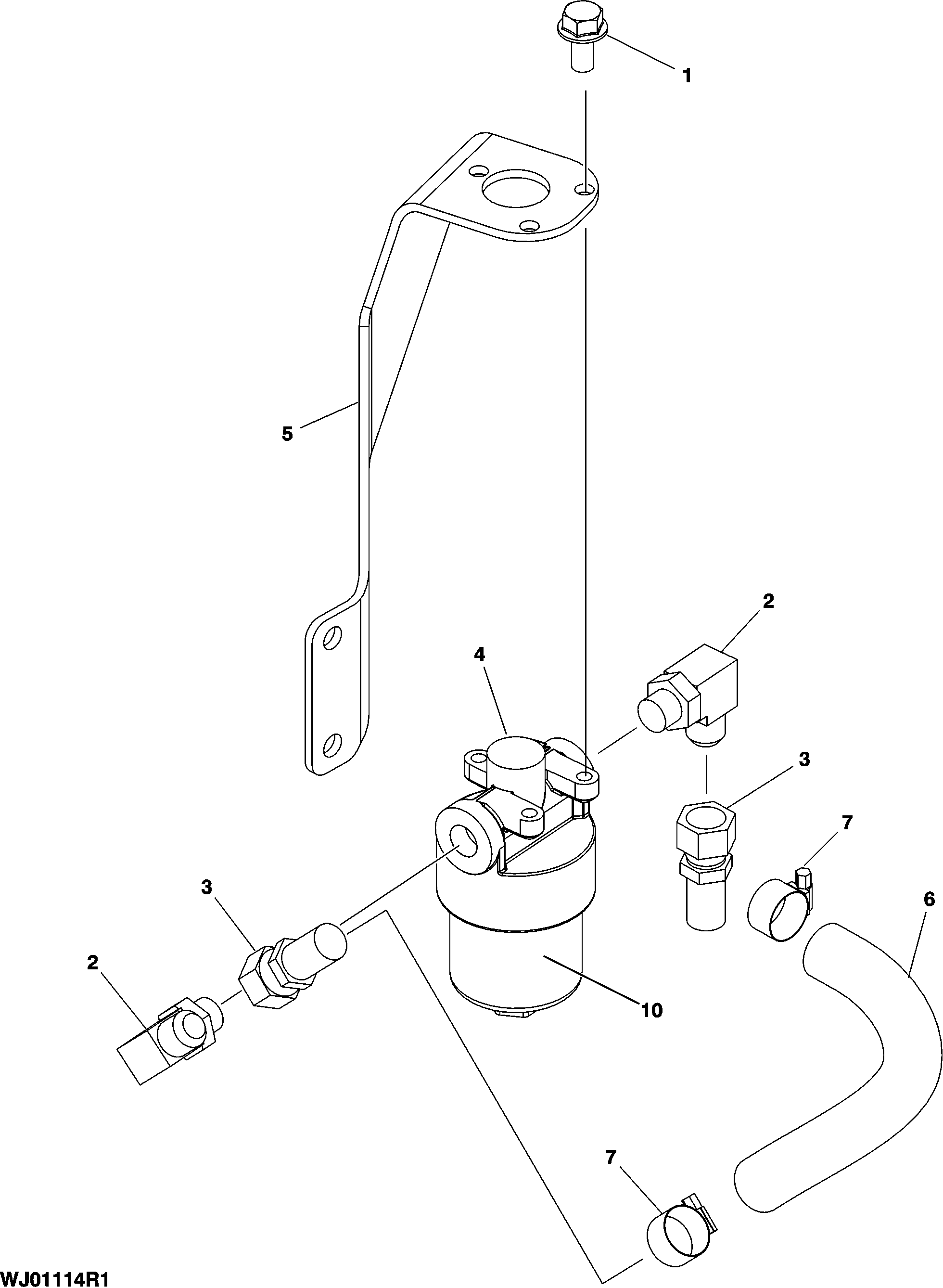 Water Filter in Coolant Circulation (3247 - 3303)