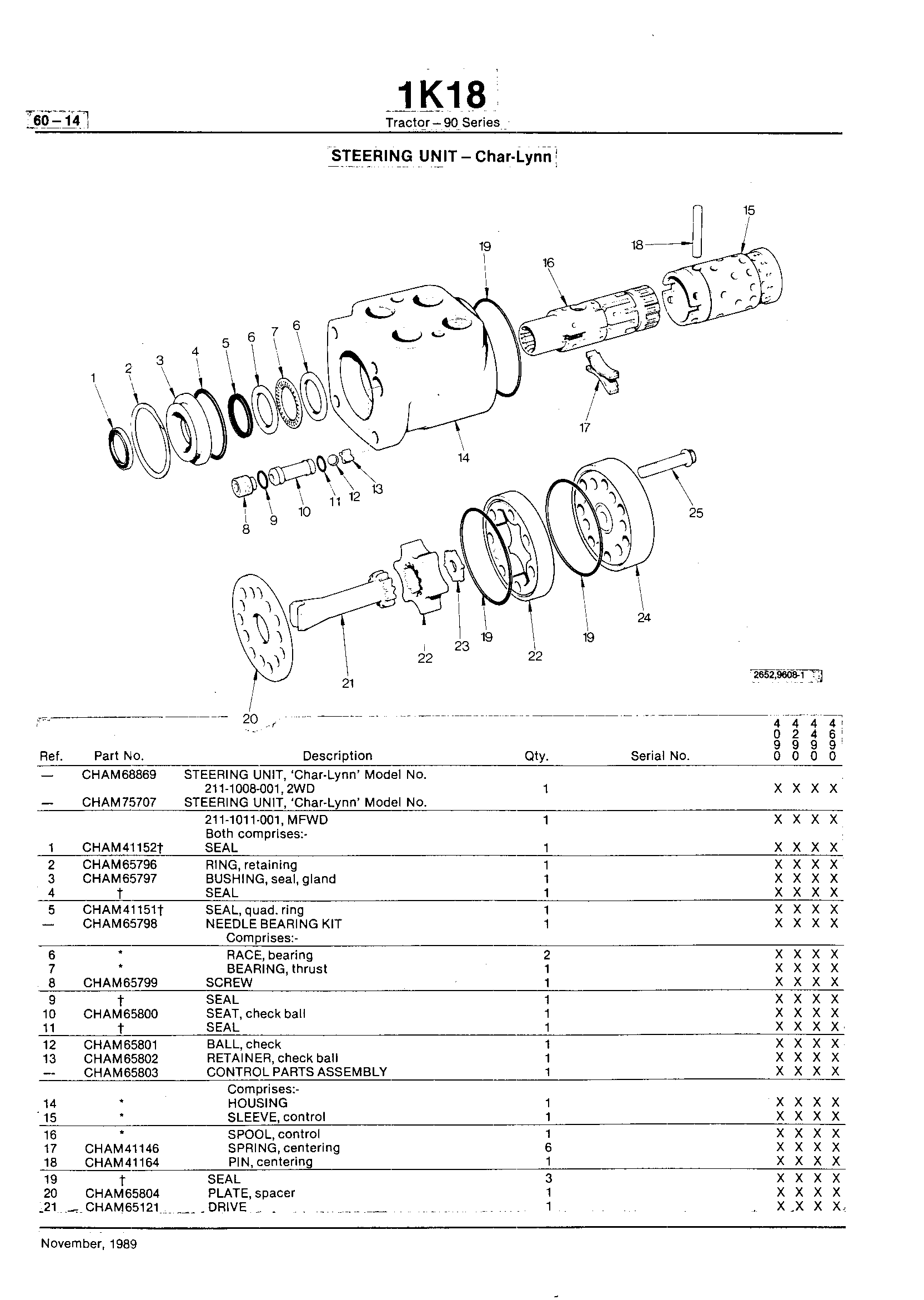 Steering and Brakes Steering Unit